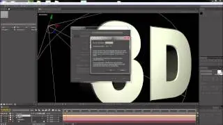 After Effects Tutorial: 3D Render Quality Settings -HD-