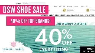 DSW Shoe Sale! 40% off Nike, VANS, Converse & More!