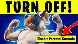 How To TURN OFF Parental Controls On Fortnite! (2024) How To Remove Parental Controls In Epic Games!