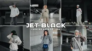 Jet Black - Lightroom Mobile Presets | Black Tone Preset | Black Lr Preset | Urban Preset