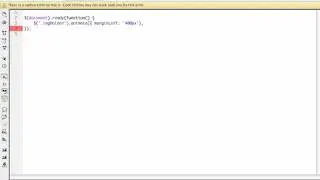 28 jQuery Animate Method