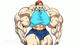 GIANT MONSTER LADY WITH HUGE MUSCLES EVER - YOU HAVE NEVER WATCH IT BEFORE