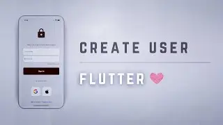 🔒📱 Email Sign Up • Flutter Auth Tutorial ♡