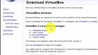 VirtualBox Tutorial 02 - How to Download Oracle VM VirtualBox