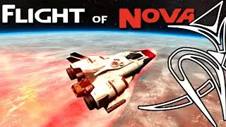 Realistic Orbital flight & atmospheric reentry - Flight of nova