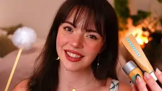 ASMR Taking Care of You Before Bed 😴✨ (stress plucking, personal attention, wooden triggers)