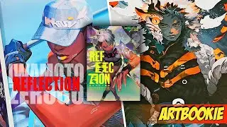 Iwamoto Zerogo Art Collection: REFLECTION | Artbook Flipthrough Review