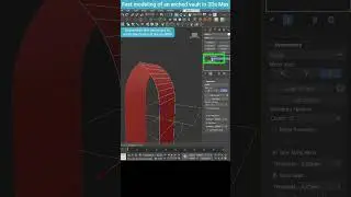 Quick Architectural Arches in 3Ds Max: Symmetry Modifier Tutorial 