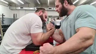 16.01.23 Matyushenko, Smaev, Belyusev, Philipov armwrestling workout FULL