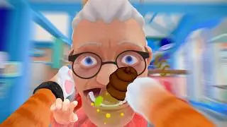 [Cat VR] A genius cat fed his grandma poop food - I Am Cat VR (New Update)
