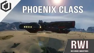 Space Engineers | THE RWI PHOENIX ASSAULT FRIGATE!