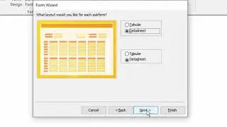 Microsoft Access A to Z: How to Best Use the Form Wizard to Create Form/Subforms
