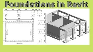 Revit foundation tutorial | How to create Revit foundation plan