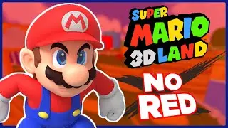 Super Mario 3D Land BUT I CAN'T TOUCH RED!