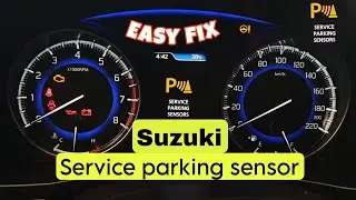 Service parking sensor suzuki easy fix.