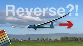 Can gliders & sailplanes fly backwards?