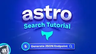 Generate JSON Search Endpoint