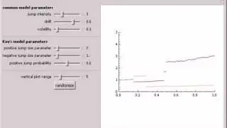 Two Jump Diffusion Processes