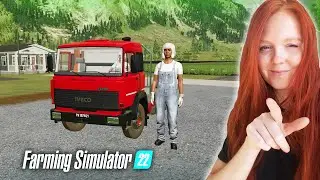 НОВЫЙ ЛЮБИМЧИК / Farming Simulator 22 первый взгляд/ Farming Simulator 22 прохождение/ Ферма