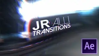 HOW TO DO JR ALLI TRANSITIONS! (glitch, purple zoom, and more) | After Effects