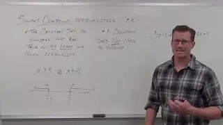 Solving Compound Inequalities with OR (TTP Video 25)