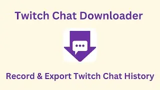 How to export Twitch replay and clip video chats to CSV/JSON/XLSX in 2025