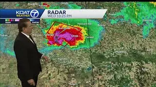 Tornado warning extended for parts of Roosevelt County and Curry County