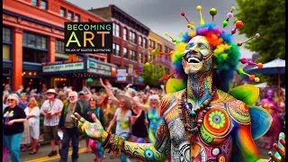 Becoming Art: The Joy of Solstice Bodypainting