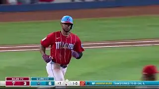 Otto Lopezs 4th home run of the season