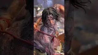 A state-of-the-Art! Bard&Corgi progkit studio Sekiro VS Genichiro statue. 