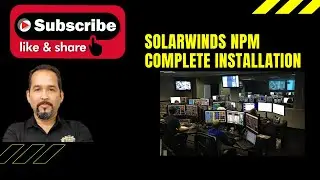 SolarWinds NPM complete Installation