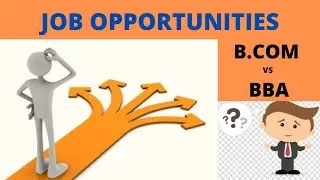 BBA or Bcom which is better| BBA v/s Bcom| BBA Subjects| Bcom Subjects Job opportunities BBA & Bcom