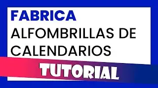 📅 COMO HACER Alfombrillas de CALENDARIO, tutorial RÁPIDO y FÁCIL  para fabricar con PLASTIFICADORA