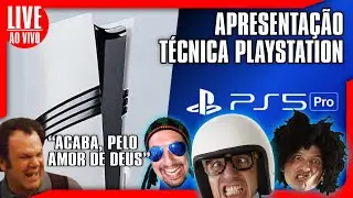 🎮🔴 AO VIVO - 10:30H - PS5 PRO SERÁ MOSTRADO? Apresentação Técnica do Playstation #playstation