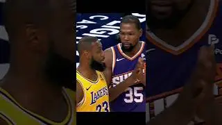 LeBron vs KD was a BATTLE!😈