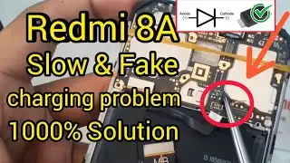 Redmi 8A Fake/Slow Charging Problem 1000% Solution || All Android Mobile Fake Charging Problem