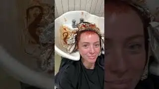 Dying my hair red after being a blonde my entire life 