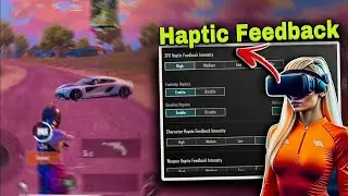 What is Haptic Feedback in PUBG Mobile / BGMI ✅❌