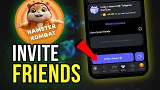 How to Invite Friends in Hamster Kombat | Hamster Kombat Friends Invite Tutorial [2024]