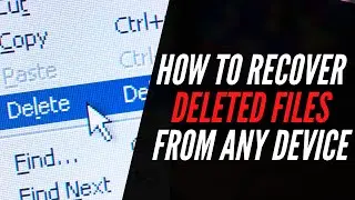 How to Recover Deleted Files from Windows 10 and Mac | Recover deleted photos from iPhone & android