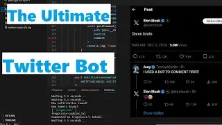 The Ultimate Twitter Shilling Bot | Automatically comment first on new tweets!