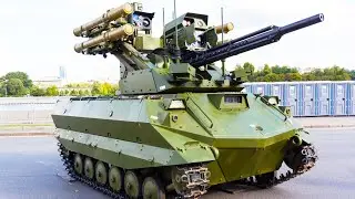 Russian Military Robot Upgraded|Uran 9 Robot Tank