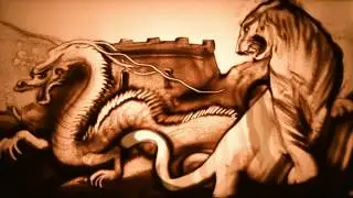 Sand artist Kseniya Simonova - 