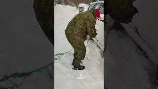 как одеть цепи на колеса