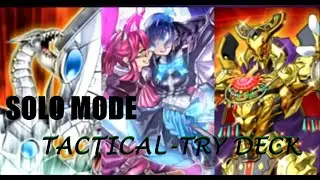 Yu-Gi-Oh! Master Duel Solo Walkthrough [Tactical-Try Deck] (No Commentary)