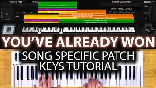 You've Already Won MainStage patch keyboard tutorial- Shane And Shane