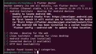 Fixing flutter doctor - android studio not installed, unable locate SDK, cmdline-tools is missing