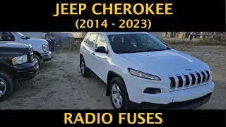 Jeep Cherokee - RADIO FUSES LOCATION (2014 - 2023)