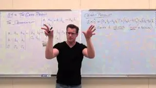 Calculus 3 Lecture 11.4:  The Cross Product