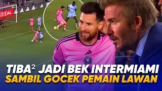 Bikin Beckham Shock!! Saat Leo Messi Nekat Jadi Bek Dan Gocek Pemain Atlanta United Di Lini Belakang